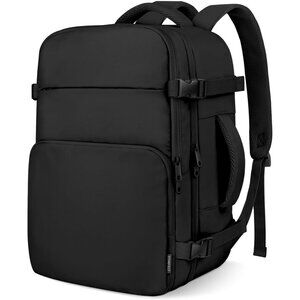 Versatile Black Travel Backpack - TSA Compliant & Perfect for Weekender Trips